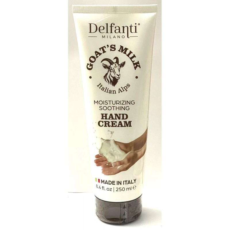 Delfanti Goat's Milk Moisturizing Soothing Hand Cream 8.4 fl. oz