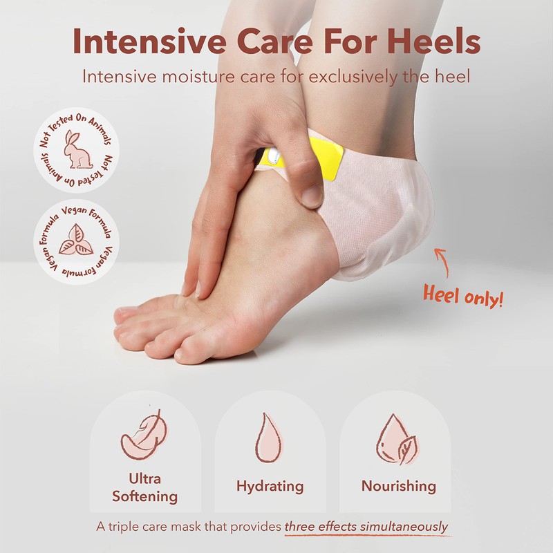 Purederm Instant Softening Heel Mask
