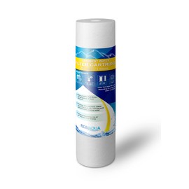 Big Sediment Replacement Water Filters 5 Micron 4.5”x20" Cartridges WELL-MATCHED with 155358-43, 2PP20BB1M, AP810-2, FPMB-BB5-20, FP25B, P5-20BB, SDC-45-2005 (2 Pack, 20")