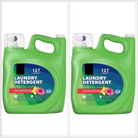 2 pack- Liquid Laundry Detergent, Paradise Splash, 127 loads, (196 fl. oz. each)