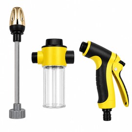 High Pressure Hose Nozzle for Car Washing – Handheld Water Spray Gun for Garden Watering and Outdoor Cleaning