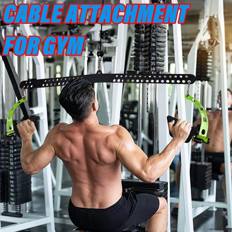 KORIKAHM Multi-Grip LAT Pull Down Bar for Home Gym Fitness,