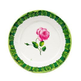 Caspari Sceaux Chic Dinner Plates - 96 Per Package