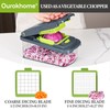 Ourokhome Veggie Chopper and Dicer with Container, Manual Hand Food