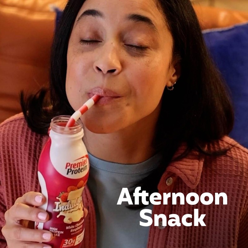 Premier Protein Shake INDULGENCE, White Chocolate Raspberry, 30g Protein, 170