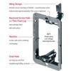 iMBAPrice Single Gang (1-Gang) Low Voltage Wallplate Mounting Bracket -