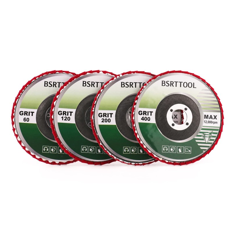 4Set 5" Diamond Flap Disc Grinding Sanding Wheels - Sander