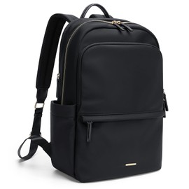 GOLF SUPAGS Women's Casual Daypack for Work Travel College Backpack Purse Fits 15.6 Inch Notebook (Black)