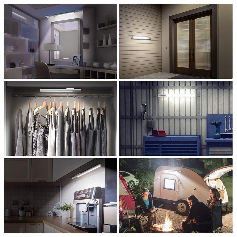 BLS 48 LED Closet Lights, Motion Sensor Light Indoor, 4500mah