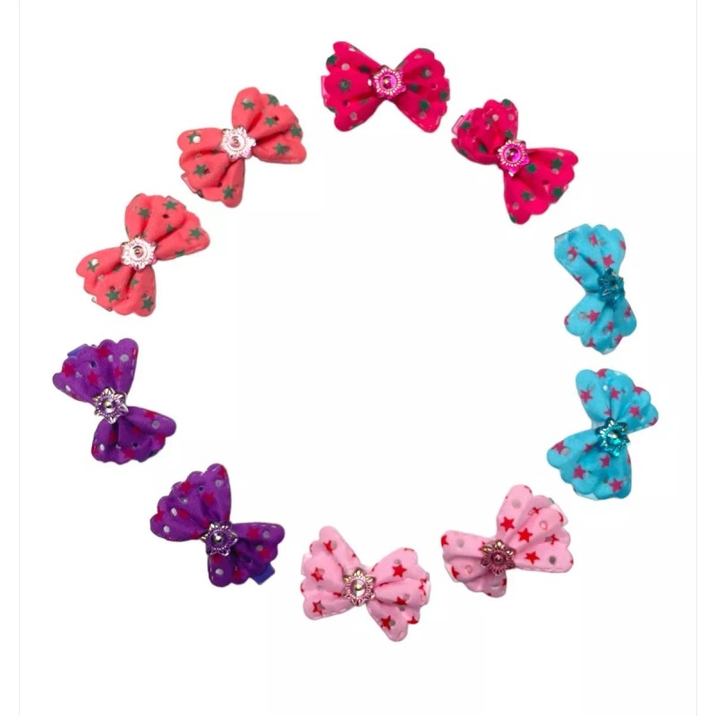 Forth Paquete 10 Pares De Broches Para Niña-bebé