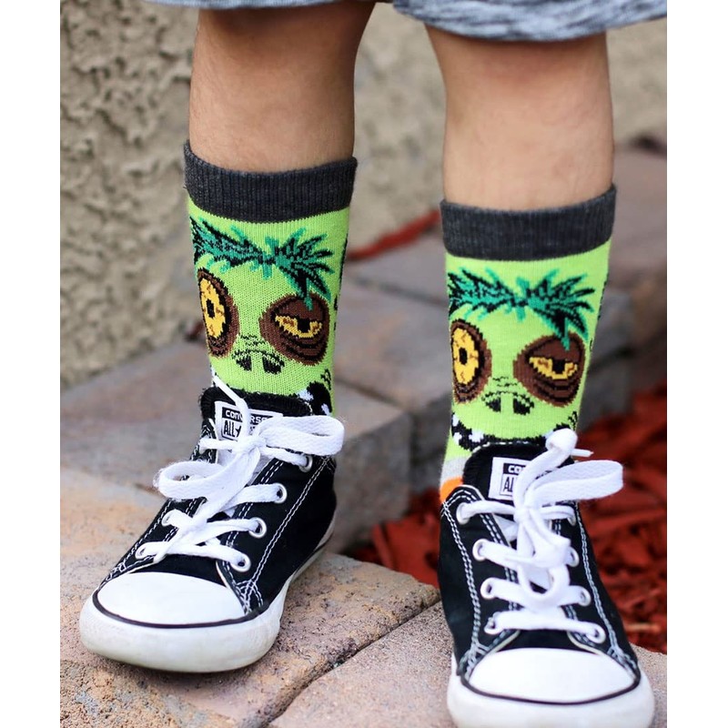Jefferies Socks Boys Dinosaur Pirate Robot Alien Zombie Pattern Crew
