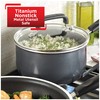 T-fal Signature Nonstick Sauce Pan with Lid 3 Quart Cookware,
