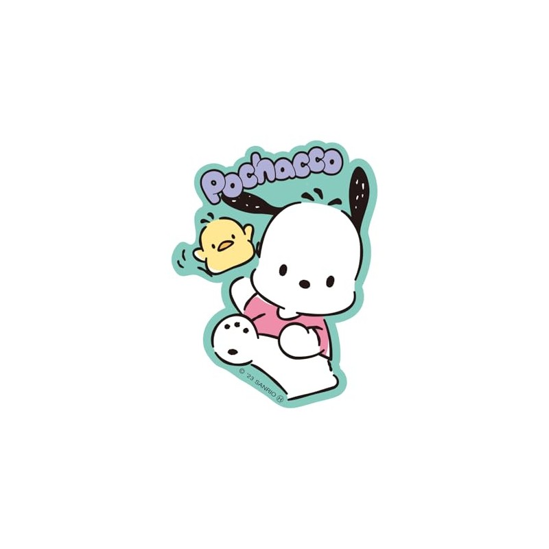 Pochacco [Die Cut Sticker] Character Sticker/Pochacco and Pi-chan Sanrio
