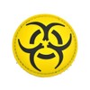 Biohazard PVC Airsoft Paintball Patch Yellow