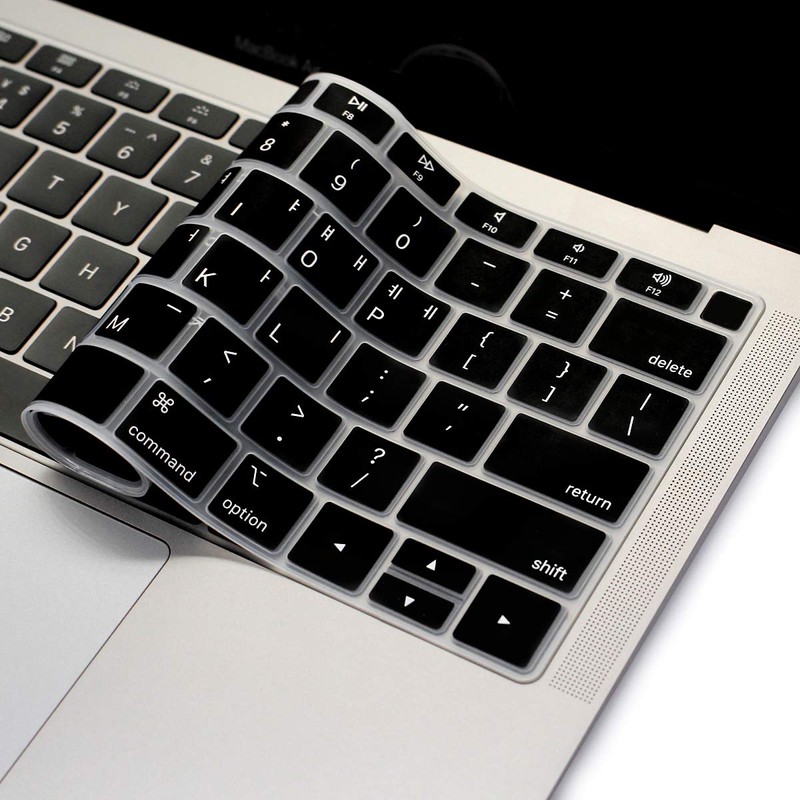 WYGCH Korean Language Silicone Keyboard Cover for MacBook Air 2018