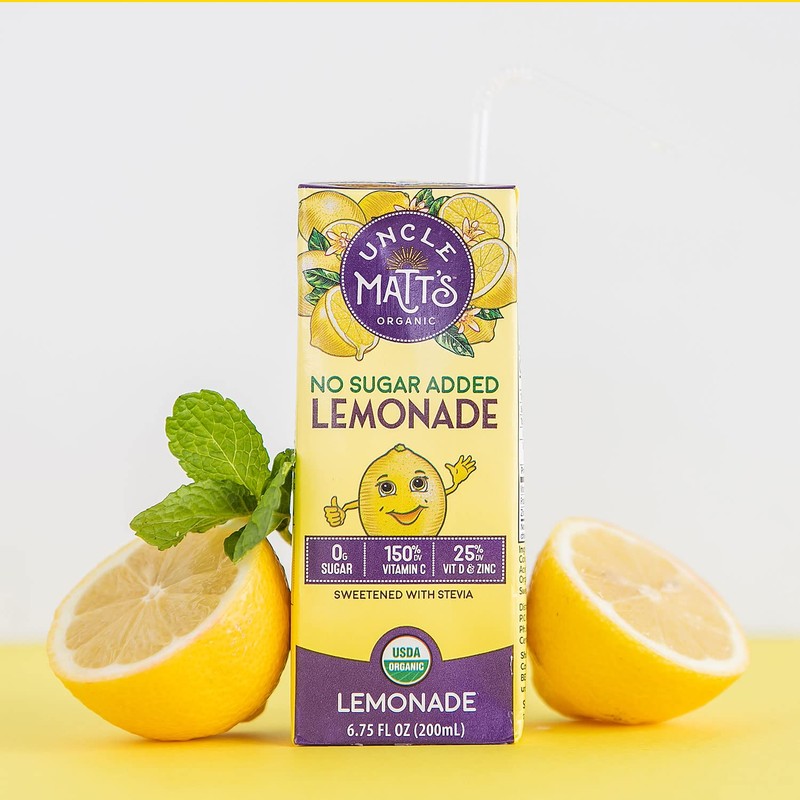 No Sugar Added Juice Box (No Sugar Added Lemonade -
