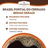 Fresh Roasted Coffee, Brazil Minas Gerais, 5 lb (80 oz),