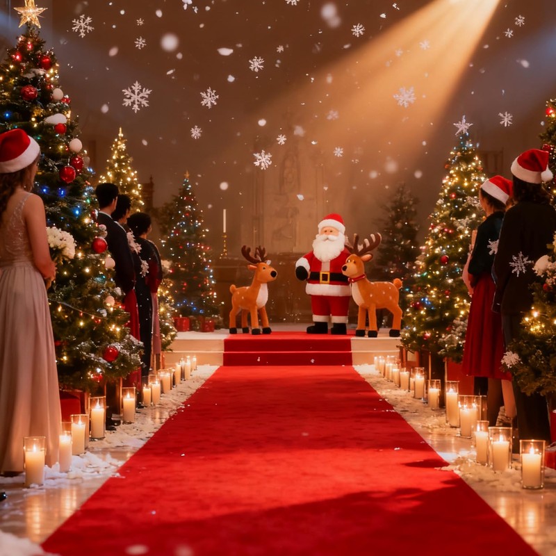 450GSM, 3ft x 20ft Red Carpet Runner for Party, Reusable
