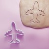 Jumbo Jet Plane Cookie Cutter - 3 Sizes