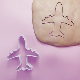 Jumbo Jet Plane Cookie Cutter - 3 Sizes