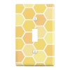 GRAPHICS & MORE Yellow Honeycomb Pattern Plastic Wall Decor Toggle