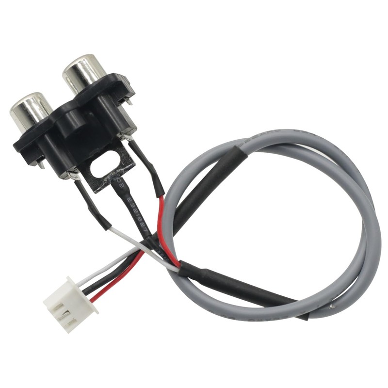 GODIYMODULES 2PCS Audio Signal Cable 2 RCA to XH2.54MM-3PIN Audio