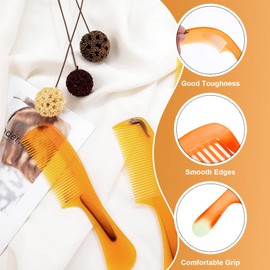 Merkaunis 100 Pack Individually Wrapped Hair Combs Widen Combs In Bulk Plastic Comb Bulk Combs For Homeless Hotel Shelter Nursing Charity Home