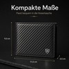 Kronenschein® Premium Men’s Wallet Made of Nappa Leather, RFID Protection,