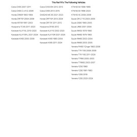 Kenda K760 Trakmaster II Rear Tire 80/100-12 (50M) Tube Type For Yamaha PW80 YZinger 1983-2006