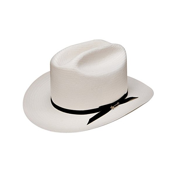 Stetson Natural 6X Open Road Straw Cowboy Hat SSOPRD-0526, Natural,