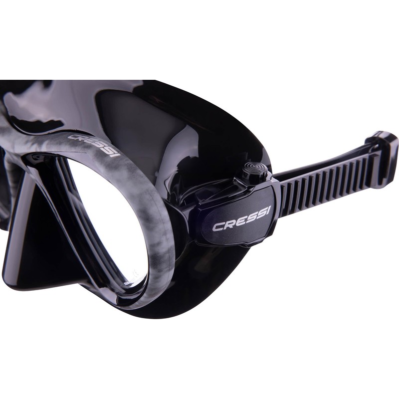 Cressi Metis, Negro/Negro, Clear Lens