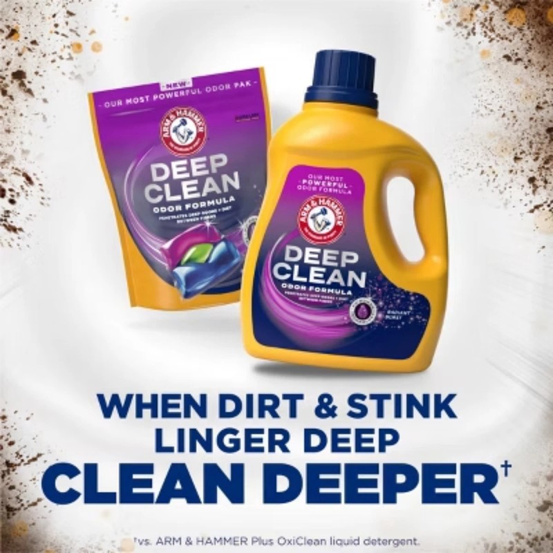 Arm & Hammer Deep Clean Odor Liquid Laundry Detergent -