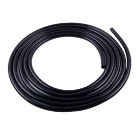 OHOB-COOL 3/8 (10mm) ID Silicone Vacuum Line Tubing Hose,High Temperature For Auto Replacement,Turbochargers,etc (Black, 3/8-10FT)