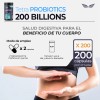 Tetra Probiotics 200 Billion – 200 Cápsulas | Con Prebióticos,