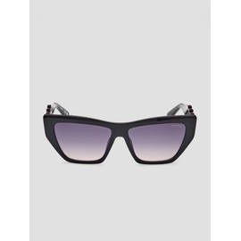 MARCOLIN Women's Gu00111 Glasses, Shiny Black, One Size