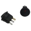 Lumonic 5 x Plastic Rocker Switch Off Switch Diameter 23