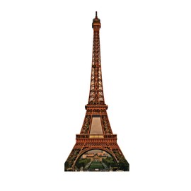 Advanced Graphics Eiffel Tower Life Size Cardboard Cutout Standup