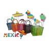 10 Bolsas de plastico para dulceros plegables lavables reutilizables bolsitas