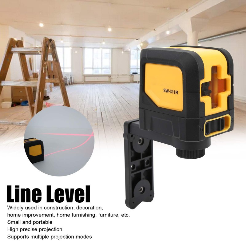 SW‑311R Infrared Line Level Self Levelling Tool Laser Horizontal Vertical