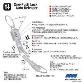 northwoods Mechanical Net Releaser (Ring x Velcro, 4Kg Type)