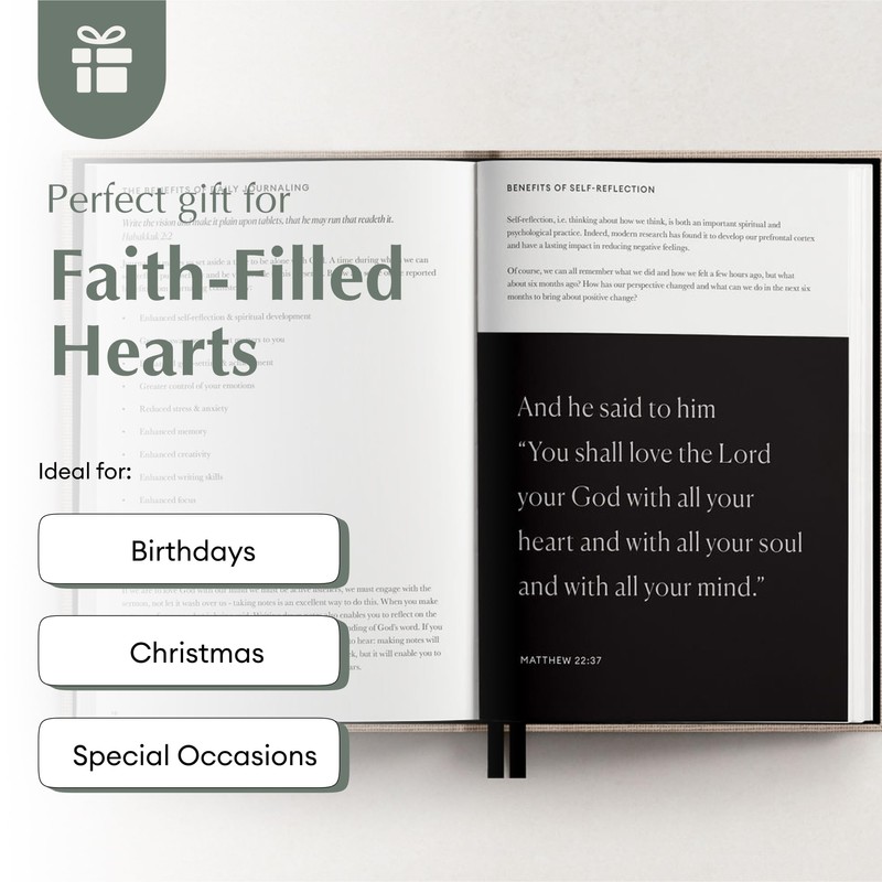 365 Days Of Faith Notebook, Prayer & Bible Study Notebook