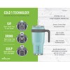 REDUCE Tumbler - 40 oz Tumbler With Lid and Straw