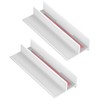 M6221 Sliding Shower Door Bottom Track Guide, 5/8 in. Channels,
