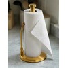 SMARTAKE Paper Towel Holder, Paper Towel Dispenser Standing Weighted Base