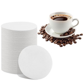 600Pcs Replacement Paper Filters, 2.5" Round Coffee Filters Compatible with Aeropress Coffee Maker and Moka Pot, Unbleached Disposable Coffee Filters