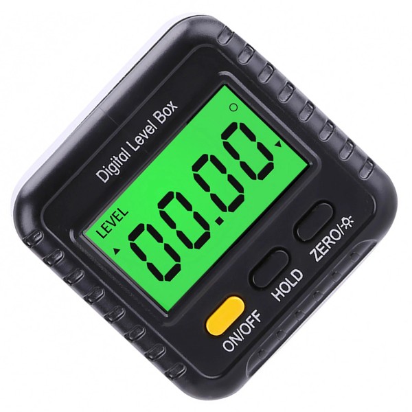 1 PC Portable 4*90° Magnetic LCD Digital Level Box Angle