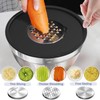 Umite Chef Mixing Bowls with Airtight Lids, 8PCS Stainless Steel