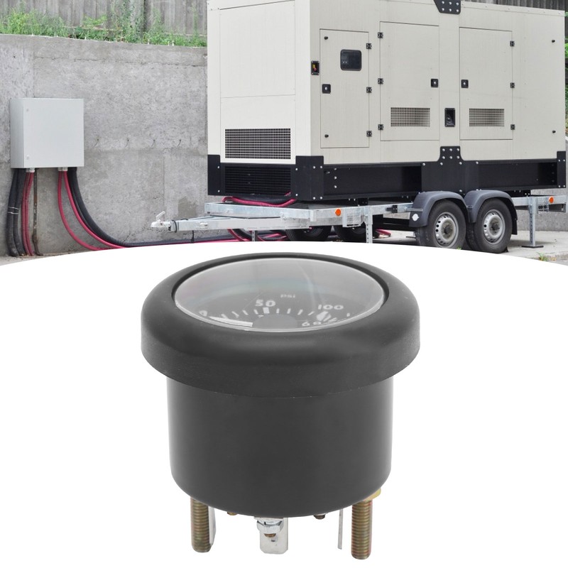 Oil Pressure Gauge Diesel Engine Oil Generator Part Pointer Measuring