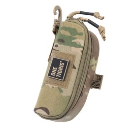 OneTigris Tactical Glasses Case, Molle Glasses Bag, Waterproof Glasses Box for Men and Women, Cycling Glasses, Sports Glasses, Protective Glasses, Sunglasses