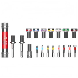 20 Pieces of Extended Conversion Multifunctional Sockets, Including 8-19mm Conversion Heads, Suitable for Various Electric Drill Bits, Suitable for Home Repair DIY, Daily Use, Men's Tool Gifts